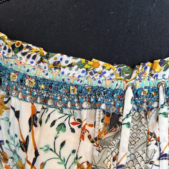 Camilla 100%Silk Dress Size M - Picture 4 of 7